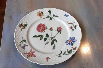 Prachtige retro gebak schaal 27cm br. Limoge France mooi!!!! beschikbaar voor biedingen