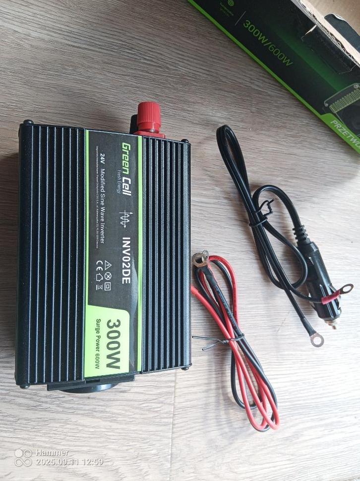 Green cell 24v omvormer 230v, Caravans en Kamperen, Camper-accessoires, Nieuw, Ophalen of Verzenden