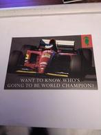 WANT. TO KNOW WHO'S GOING TO BE WORLD CHAMPION?, Ophalen of Verzenden, 1980 tot heden, Sterren en Beroemdheden