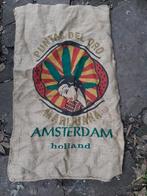 grappige jute zak "marijuana", Hobby en Vrije tijd, Stoffen en Lappen, Gebruikt, Overige kleuren, 120 cm of meer, Ophalen of Verzenden