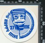 Sticker: 27 MC - Happy Mike (2), Overige typen, Ophalen of Verzenden, Zo goed als nieuw