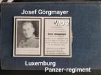 Sterbebild /Death card WO2 duits Panzer rgt Luxemburg 1944, Verzamelen, Bidprentjes en Rouwkaarten, Bidprentje, Verzenden