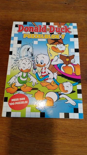 Donald Duck Puzzelblok 7 puzzelboek beschikbaar voor biedingen