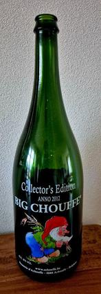 Lege fles 1,5 Ltr  Big Chouffe bier collector's item 2012, Verzamelen, Ophalen of Verzenden, Zo goed als nieuw, Flesje(s), Overige merken