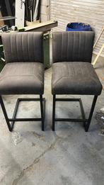 2 barkrukken, Huis en Inrichting, 2 krukken, Ophalen of Verzenden, Zo goed als nieuw, 60 tot 90 cm