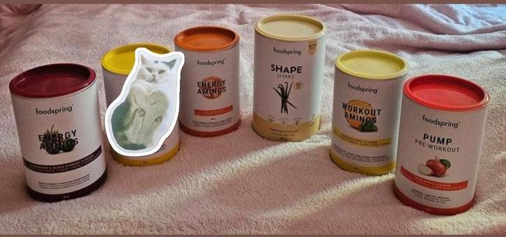 Foodspring sport supplementen, drinks en shakes, Sport en Fitness, Overige Sport en Fitness, Nieuw, Ophalen of Verzenden