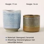 Twee unieke keramische potten, Antiek en Kunst, Antiek | Keramiek en Aardewerk, Ophalen of Verzenden