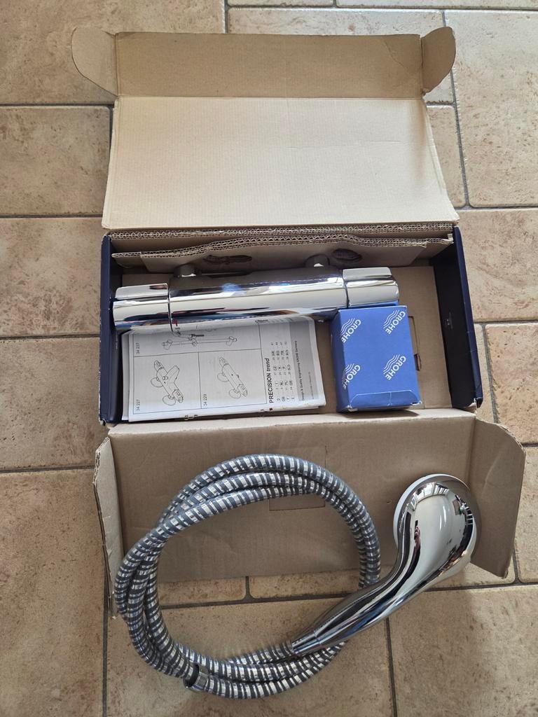 Grohe Precision Trend Thermostaat, Ophalen of Verzenden, Nieuw, Chroom, Douche