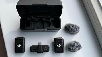DJI Mic Draadloos Microfoonsysteem (2 zenders + ontvanger  beschikbaar voor biedingen