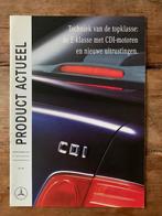 Productinfobrochure Mercedes-Benz E-klasse W210 update 1998, Zo goed als nieuw, Mercedes-Benz, Mercedes, Ophalen of Verzenden