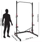 Squatrack, 2m halterstang 20kg, 150kg bumperplates en meer, Sport en Fitness, Fitnessmaterialen, Borst, Halterset, Zo goed als nieuw