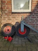 Massieve (heftruck) wielen + velgen en onderdelen, Doe-het-zelf en Verbouw, Transportwagens, Ophalen, Zo goed als nieuw