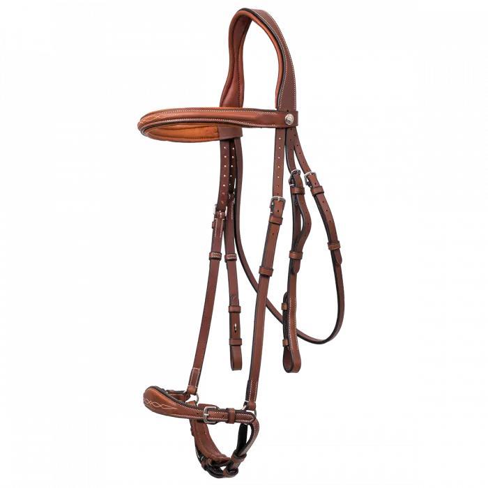 Butet Hoofdstel lage neusriem NIEUW met Kaartjes!, Dieren en Toebehoren, Paarden en Pony's | Hoofdstellen en Tuigage, Nieuw, Springen