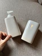 Ikea Vitskär badkamerset zeeppomp tandenborstelhouder creme, Ophalen, Nieuw, Overige typen