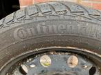 4x Continental Winterbanden met Velg - 185/60 R15, Auto-onderdelen, Banden en Velgen, Ophalen, Gebruikt, 15 inch, Banden en Velgen