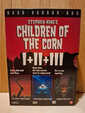 Children of the Corn 1 t/m 3 - Stephen King - 3 DVD Box Set  beschikbaar voor biedingen