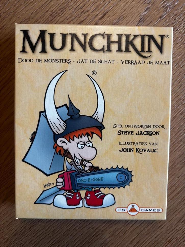 Munckin kaartspel, Hobby en Vrije tijd, Gezelschapsspellen | Kaartspellen, Nieuw, Drie of vier spelers, Vijf spelers of meer, Ophalen