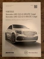 Product info brochure Mercedes-Benz GLE 63 AMG coupe 2015, Nieuw, Ophalen of Verzenden, Mercedes-Benz, Mercedes