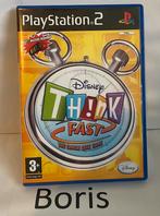Disney Think Fast Ps2, Spelcomputers en Games, Games | Sony PlayStation 2, Puzzel en Educatief, Vanaf 3 jaar, Gekoppelde computers