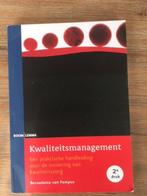 Te koop: kwaliteitsmanagement., Boeken, Studieboeken en Cursussen, Ophalen of Verzenden, Beta, Zo goed als nieuw, HBO