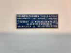 Sluitzegel stempelfabriek "Hollandia" den Haag, Ophalen of Verzenden