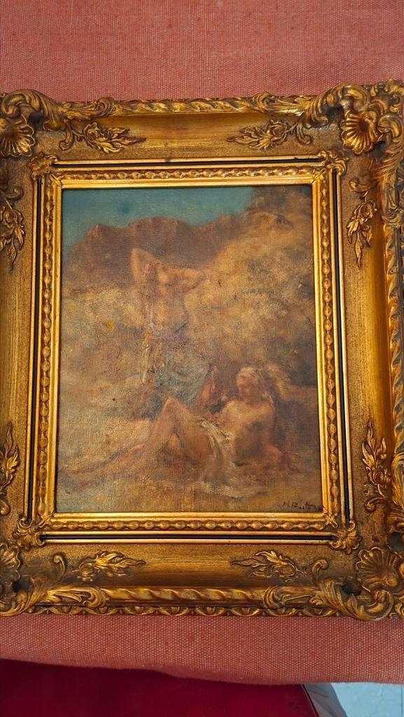 Schilderij Henri Fantin Latour, Antiek en Kunst, Kunst | Schilderijen | Klassiek, Ophalen