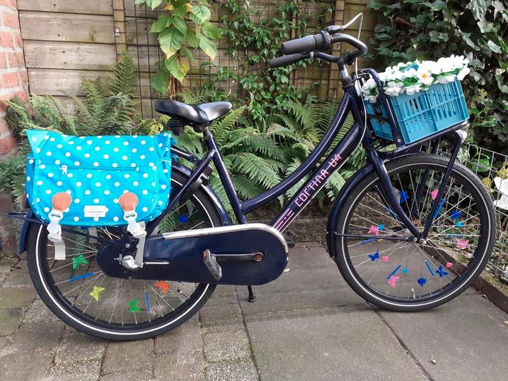 Cortina U4 meisjesfiets 24 inch, Fietsen en Brommers, Fietsen | Meisjes, Gebruikt, 24 inch, Versnellingen, Ophalen