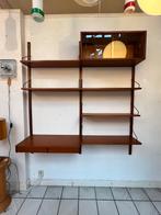 Vintage Poul Cadovius Royal System Wandsysteem, Huis en Inrichting, Kasten | Wandmeubels, Ophalen, Gebruikt, 150 tot 200 cm, Onbekend