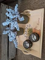 Opgemaakte dienbladen incl assesoires, Huis en Inrichting, Ophalen, Zo goed als nieuw