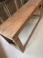 Leuk bankje voor binnen of buiten!, Huis en Inrichting, Tafels | Sidetables, Ophalen, Gebruikt, 100 tot 150 cm, Grenenhout