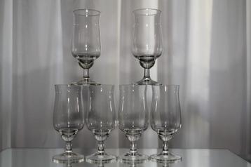 Set bierglazen van het servies Ambasador van Leerdam beschikbaar voor biedingen
