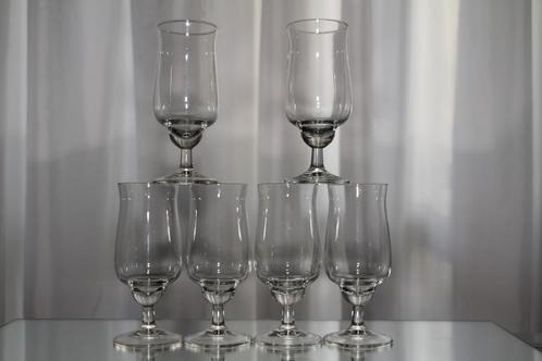 Set bierglazen van het servies Ambasador van Leerdam, Antiek en Kunst, Antiek | Glas en Kristal, Ophalen