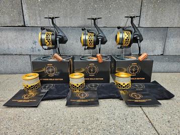 3 Nash Scope GT-6000 Gold Edition 3 Reserve spoelen beschikbaar voor biedingen