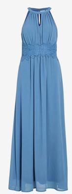 Blauwe NIEUWE halterjurk (gala,bruiloft) 38, Kleding | Dames, Gelegenheidskleding, Maat 38/40 (M), Galajurk, Blauw, Ophalen of Verzenden