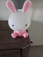 (nacht) lamp nijntje roze met wit hoofd, Ophalen of Verzenden, Zo goed als nieuw, Lamp