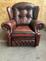 Chesterfield fauteuil, Huis en Inrichting, Ophalen, Klassieke, statige meubelstijl van Engelse oorsprong, Gebruikt, 75 tot 100 cm