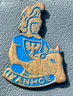 Ivanhoe Ridder Speldjes Blauw en Zwart, Verzamelen, Speldjes, Pins en Buttons, Ophalen of Verzenden, Gebruikt, Figuurtje, Speldje of Pin