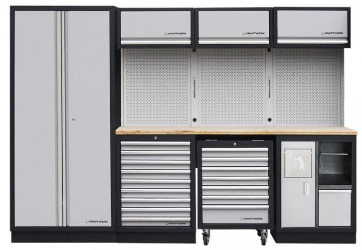 KRAFTWERK werkplaatssysteem / werkbank | GRATIS VERZENDING, Auto diversen, Autogereedschap, Nieuw, Ophalen of Verzenden