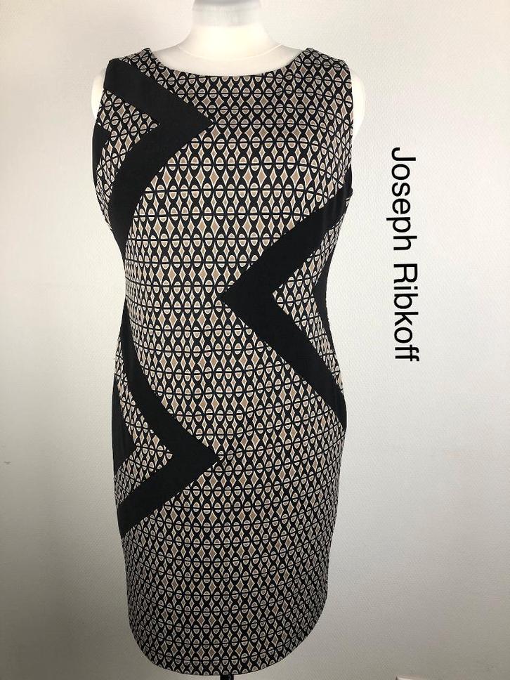 Joseph Ribkoff Jurk  (mt: 42) 19,1/8173, Kleding | Dames, Jurken, Zo goed als nieuw, Maat 42/44 (L), Zwart, Knielengte, Ophalen of Verzenden