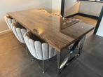 Eettafel met stoelen Richmond Kensington, Huis en Inrichting, Tafels | Eettafels, Ophalen, 200 cm of meer, 50 tot 100 cm, Zo goed als nieuw