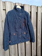 Diep donkerblauw gewatteerd damesjasje - jack - echt zgan!, Maat 38/40 (M), Blauw, Ophalen of Verzenden, Zo goed als nieuw