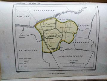 145 / Piershil/ Welgelegen/ Dijkzicht Litho 1865 Kuyper ZH beschikbaar voor biedingen