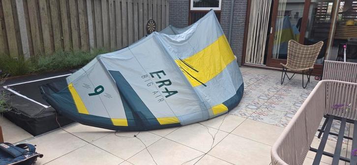 Flysurfer Era V2 Kite - Top Conditie!, Watersport en Boten, Kitesurfen, Zo goed als nieuw, Kite, 9 m², Geen board, Ophalen of Verzenden
