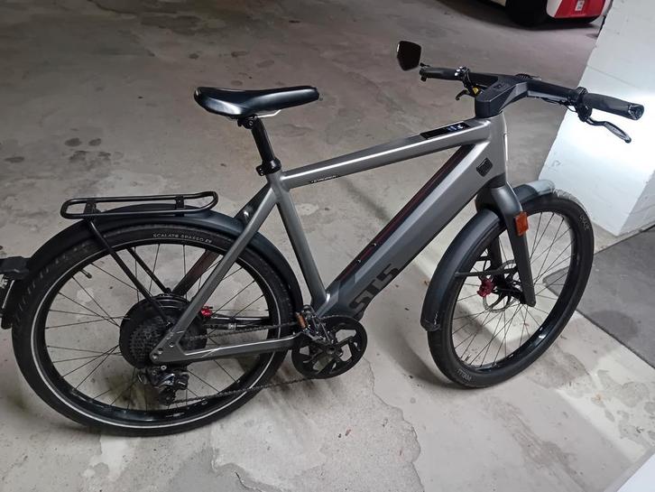 Stromer st5 Sport xl graphite uit 2021, Fietsen en Brommers, Elektrische fietsen, Zo goed als nieuw, Stromer, 59 cm of meer, Ophalen