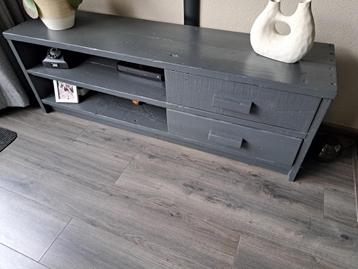 Antraciet Steigerhouten TV Meubel beschikbaar voor biedingen