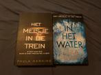 Paula Hawkins - Het meisje in de trein en In het water, Ophalen of Verzenden, Zo goed als nieuw