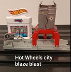 Hot Wheels City Blaze Blast Racebaan, Kinderen en Baby's, Speelgoed | Racebanen, Ophalen of Verzenden, Hot Wheels, Handmatig, Racebaan