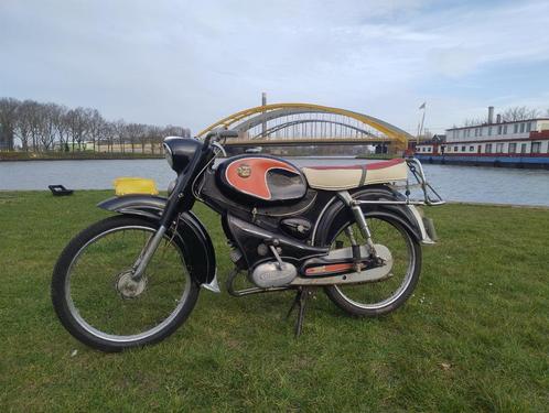 Sparta GD50 Sport 1960 brommer met kenteken, Fietsen en Brommers, Brommers | Oldtimers, Sparta, Maximaal 45 km/u, Ophalen