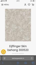 Eijffinger vliesbehang 1 rol + rest slangen print grijs, Huis en Inrichting, Stoffering | Behang, Ophalen, Minder dan 10 m², Grijs