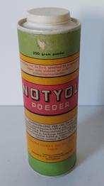 Vintage antiek blikken busje Notyol poeder, Verzamelen, Blikken, Ophalen of Verzenden, Gebruikt, Overige